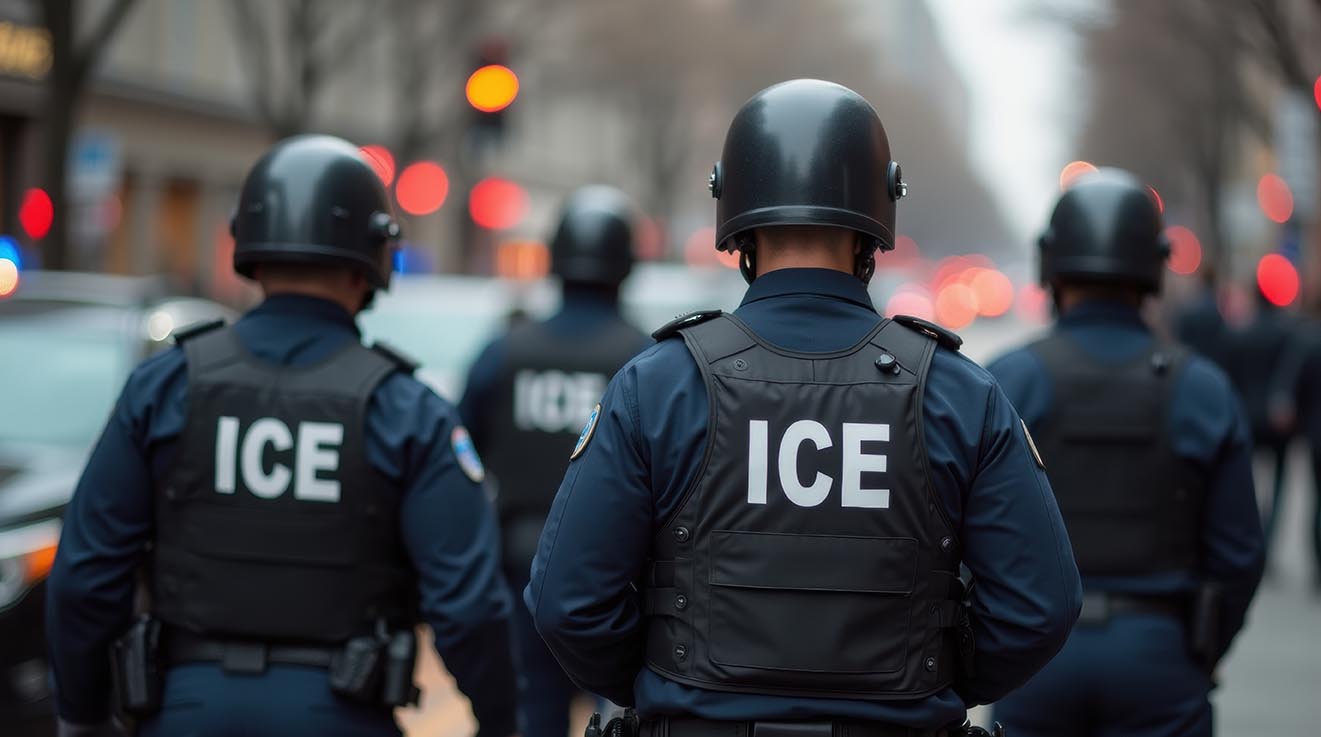 Una enorme cantidad de agentes de ICE estará llegando a las ciudades gobernadas por demócratas, advierte la Casa Blanca